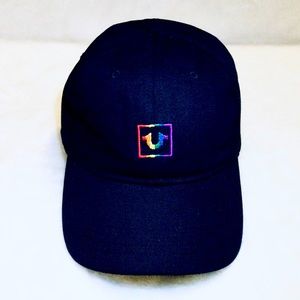 True Religion Rainbow  Logo Hat.